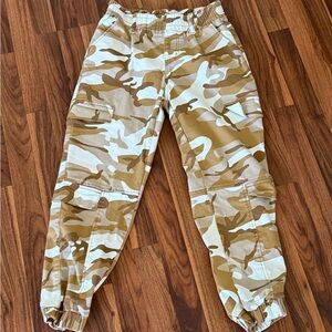 Camouflage Cargo Joggers